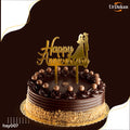 HBD40 | 5 inch  Happy anniversary Acrylic Cake Topper | Golden Colour | Party Cake Decoration (Copy) (Copy) (Copy) (Copy)