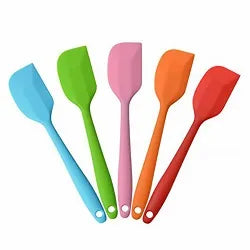 Small Size Full Silicone Spatula – Heat Resistant Baking & Cooking Tool