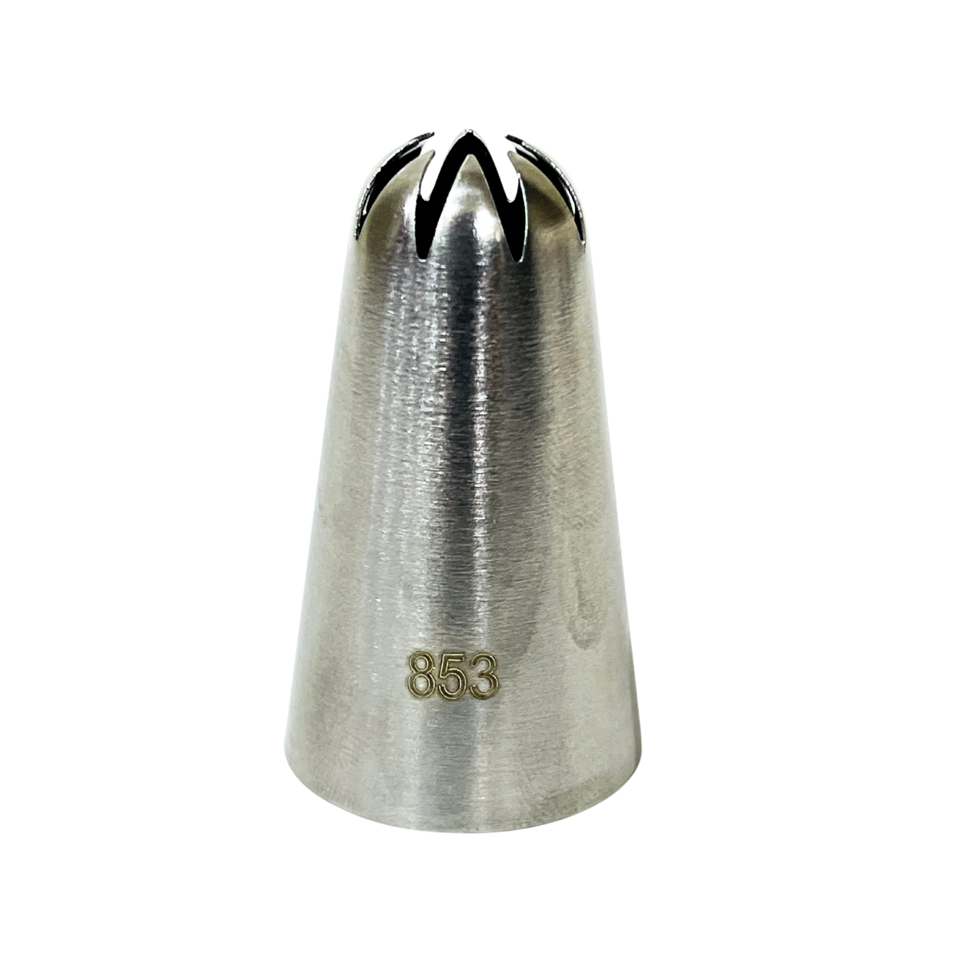 Rose Nozzle 853 – Stainless Steel Flower Piping Tip for Cake Decoration