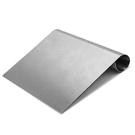 Stainless Steel Scraper – Kitchen & Baking Tool