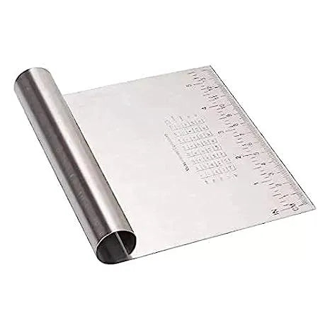 Stainless Steel Scraper – Kitchen & Baking Tool