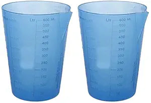 Plastic Measuring Glass Cup for Baking & Cooking – Transparent Kitchen Tool