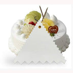 Triangle Scraper for Cake Decorating – Plastic 3 Pc Set