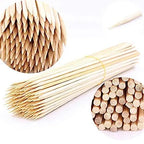 10 inch Bamboo Skewers Sticks for Grilling & BBQ – 100 pcs
