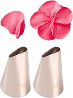 Petal Nozzle for Cake Decorating – Stainless Steel Flower Piping Tip