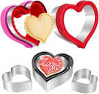 Heart Shaped Cookie & Cake Cutter Set – Baking Tools for Cakes & Cookies