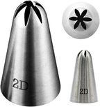 2D Cake Decorating Nozzle – Piping Tip for Frosting & Icing