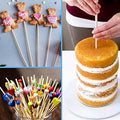 Wooden Cake Dowels Small – 50 Pieces | Cake Support Sticks
