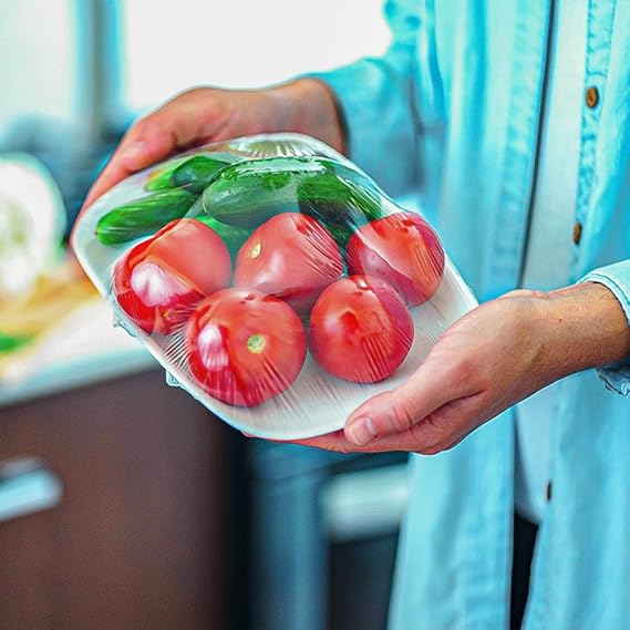 100m Clear Cake Wrap | Food Grade Plastic Wrap for Baking & Cake Decoration