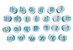 Lower Case Alphabet Fondant Cutter Set | Cake Decorating Letter Cutters (a–z)