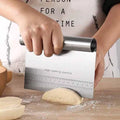 Long Stainless Steel Cake Scraper – Baking Tools