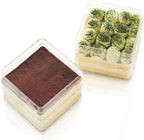 Plastic Dessert Square Box