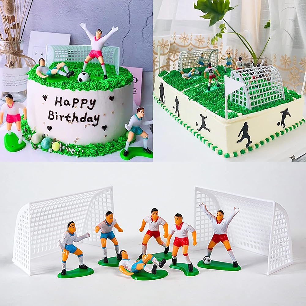 Mini Football Cake Toy – Sports Theme Birthday Cake Accessory