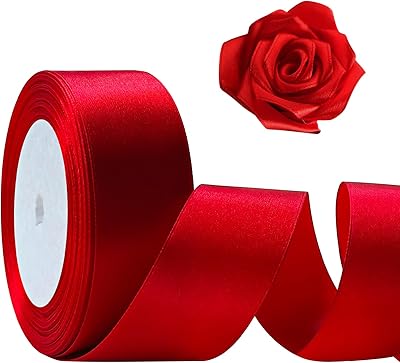 Multipurpose Decorative Ribbon –Red | Perfect for Party & Gift Decorations