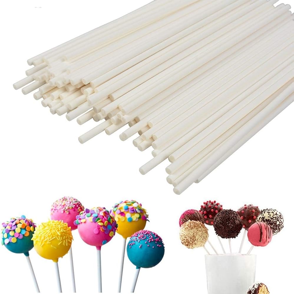 Small Lollipop Sticks 9" – 100pcs | DIY Cake Pops & Candy Making