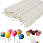 Small Lollipop Sticks 9" – 100pcs | DIY Cake Pops & Candy Making