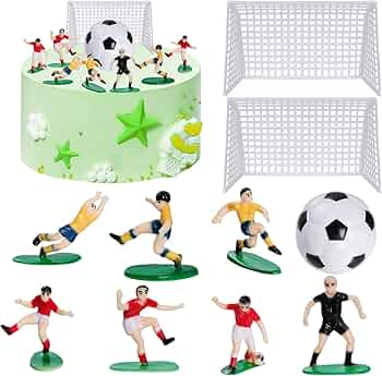 Mini Football Cake Toy – Sports Theme Birthday Cake Accessory