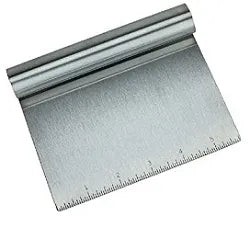 Stainless Steel Scraper – Kitchen & Baking Tool