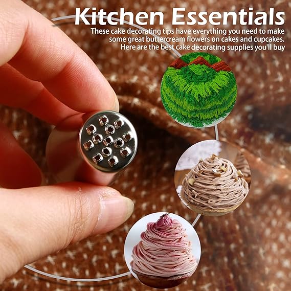 Grass Icing Nozzle | Cake Decorating Piping Tip