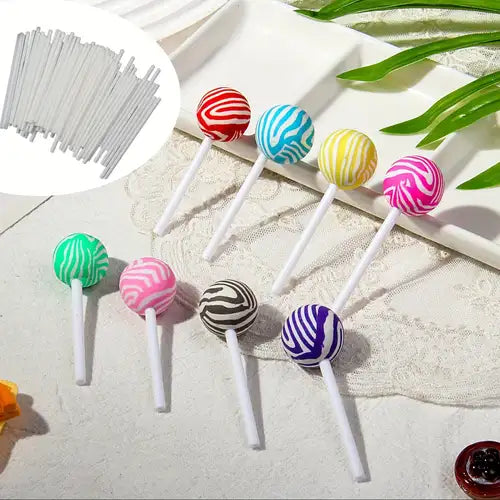 Small Lollipop Sticks 9" – 100pcs | DIY Cake Pops & Candy Making