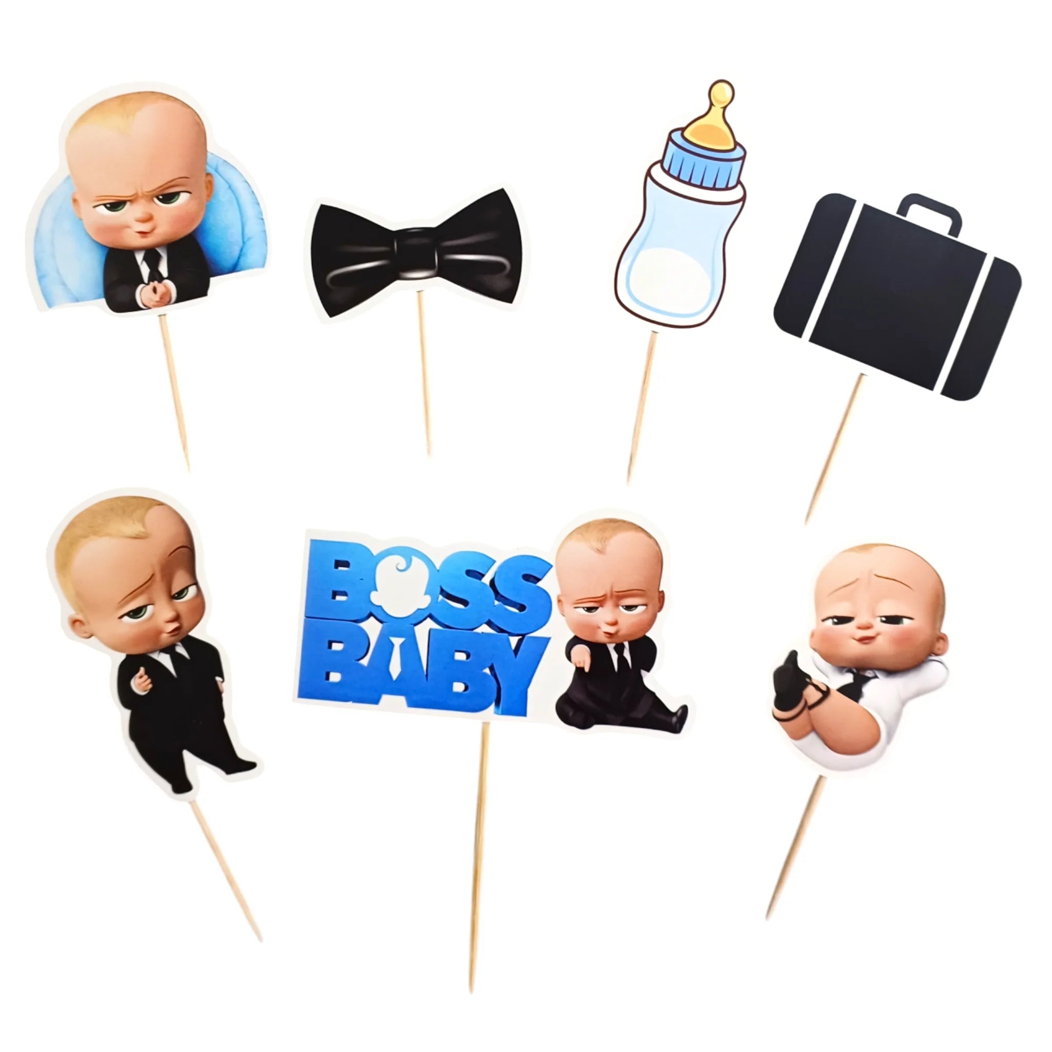 Boss Baby Cake Topper – Cartoon Theme Party Decoration