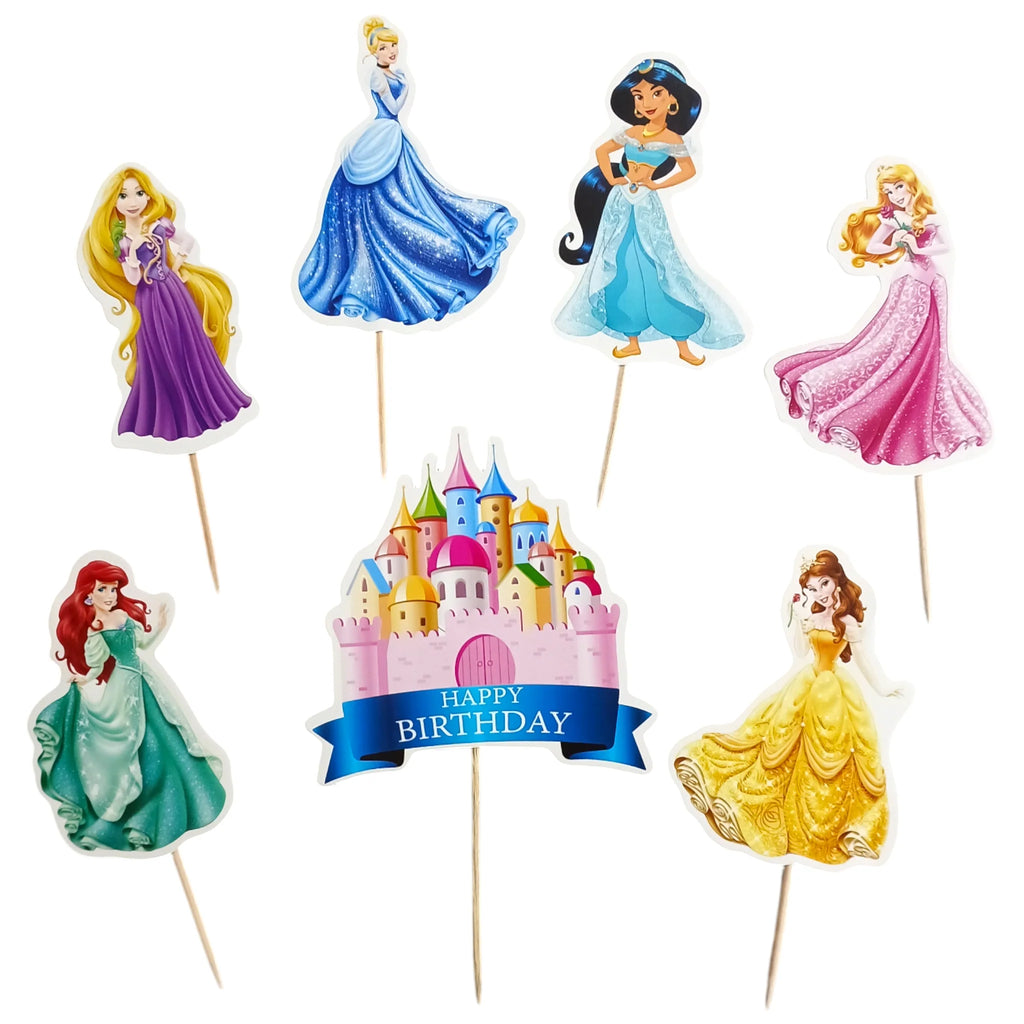 Princess Cake Topper | Birthday Cake Decoration | Party Cake Topper for Kids