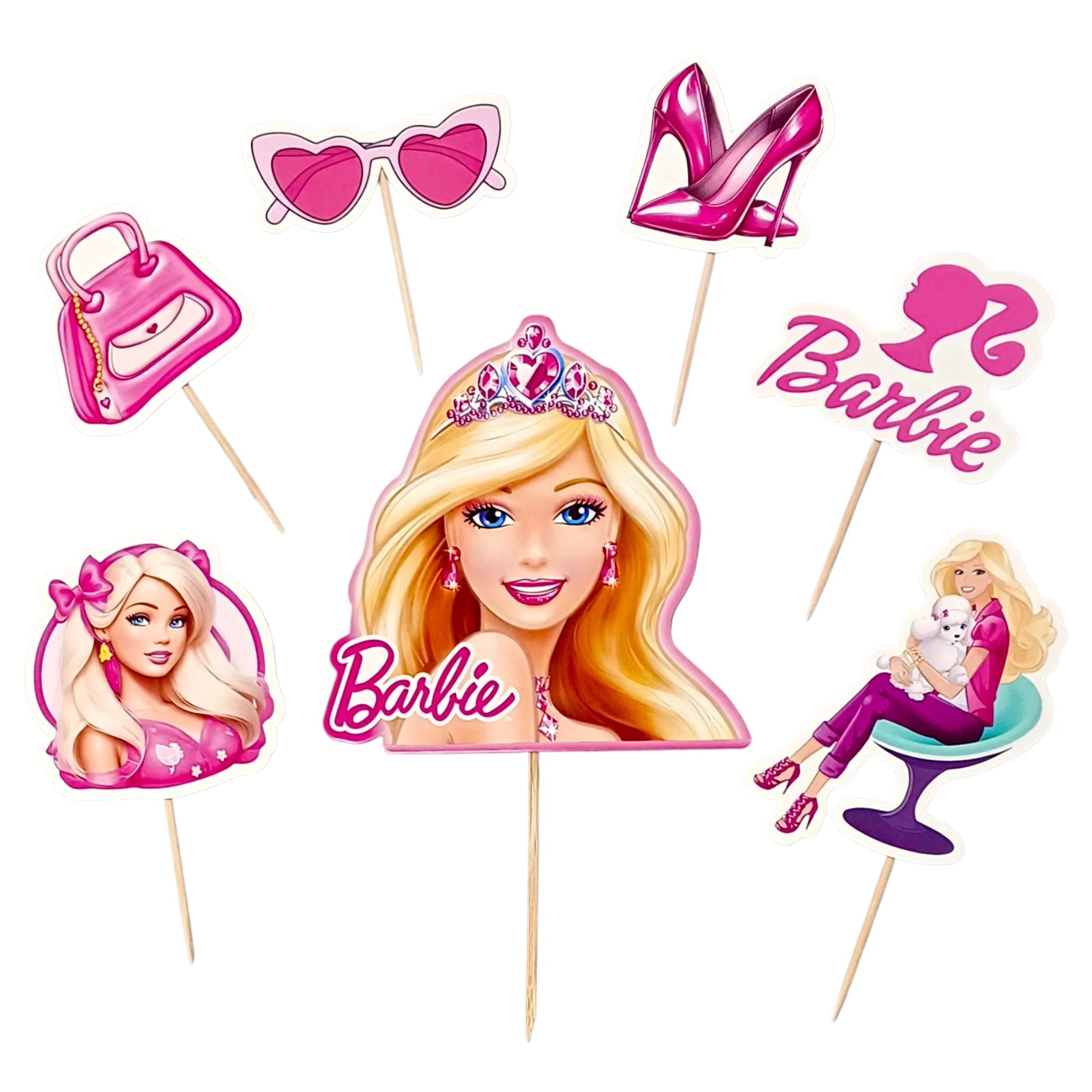 Barbie Cake Topper | Princess Doll Birthday Cake Decoration