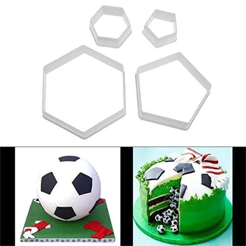 Football Shape Cake Cutter | Football Fondant & Cookie Cutter | Cake Decorating Tool