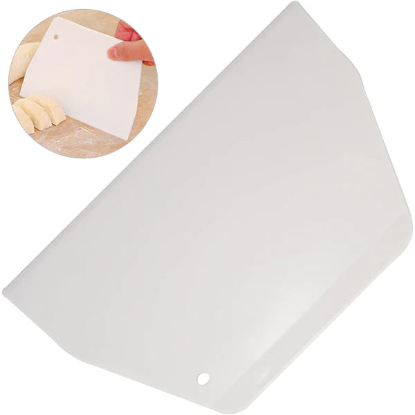 1 Pc Cake Scraper – Smooth & Sharp Edge