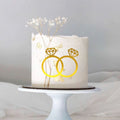 SD20 |  Side Acrylic Heart Cake Topper For Birthday Wedding Engagement & Anniversary  Celebration Cakes