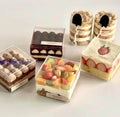 Plastic Dessert Square Box