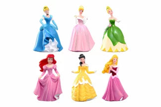 Princess Cake Topper Toy Set – 6 Pcs for Birthday & Kids Party Decoration