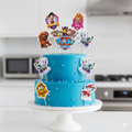 Paw Patrol Theme Cake Topper | Edible Cake Decoration for Birthday Cake
