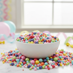 50g Multicolour Sugar Balls | Cake Sprinkles for Decoration