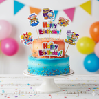 Happy Birthday Cake Topper – Non-Acrylic | Cake Decoration Supplies