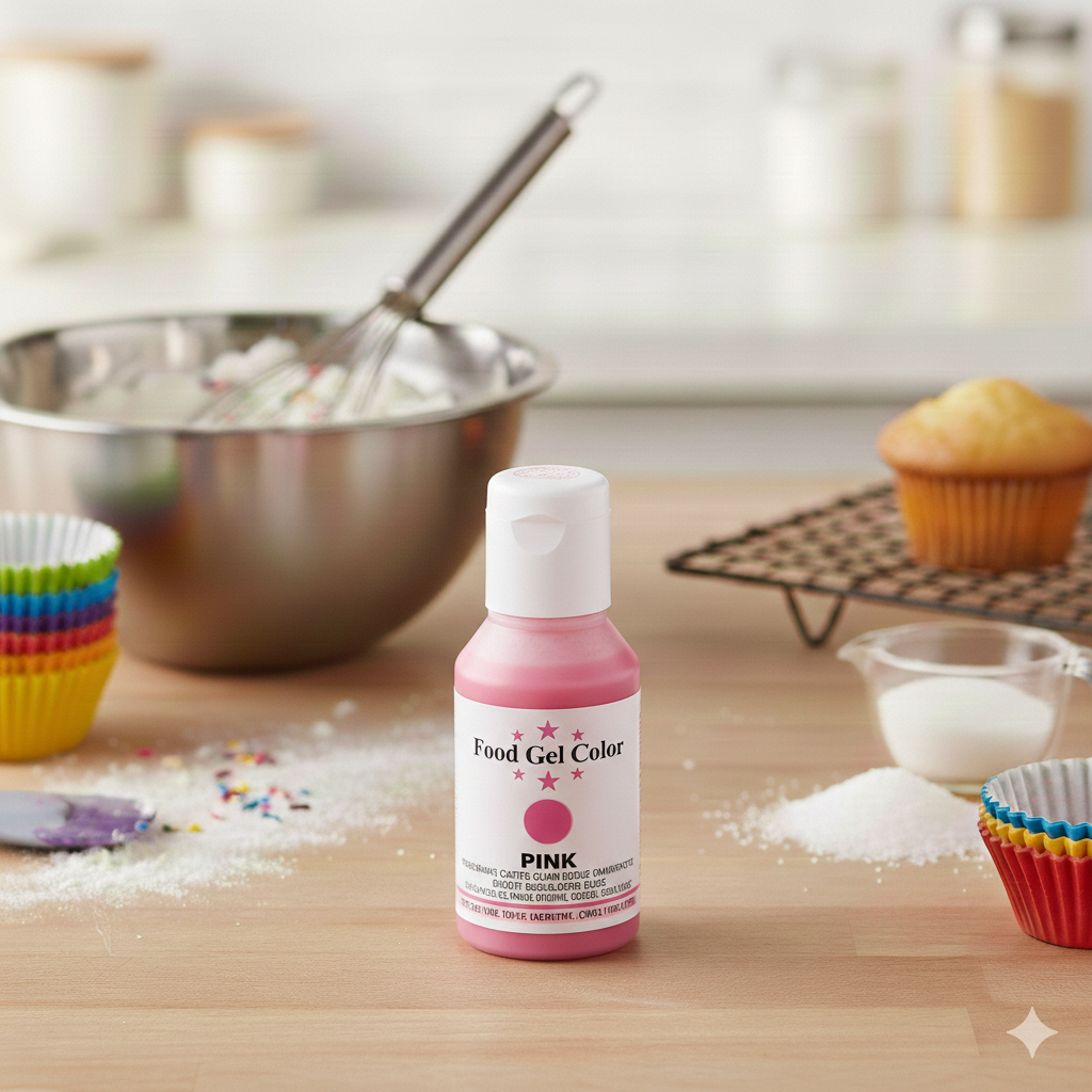 Premium Pink Gel Food Colour for Baking | Bake Haven