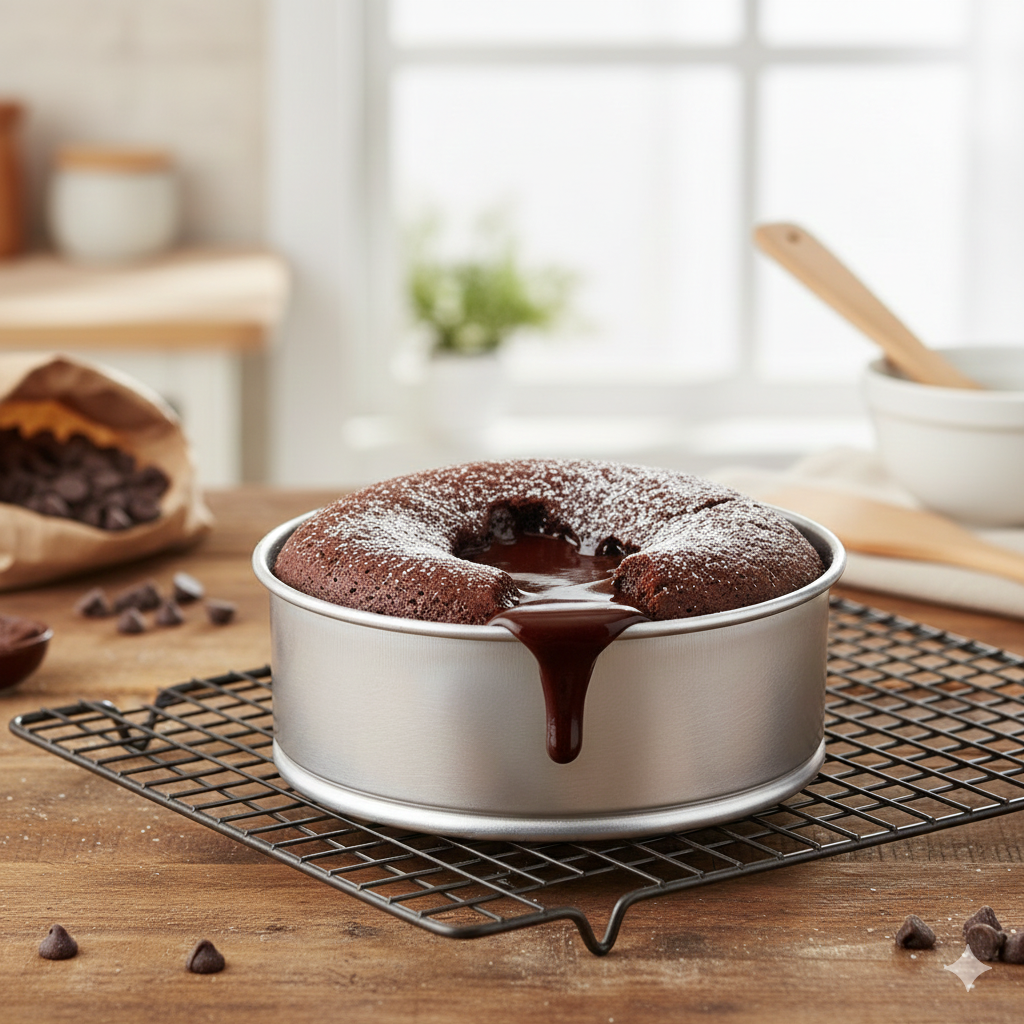 5*2 Inch Aluminium Round Cake Tin | Baking Cake Mould