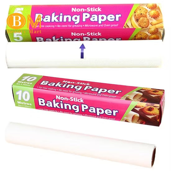 10m Eco-Friendly Heat-Resistant Baking Paper for Baking & Cooking