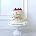 SD3 | Side Acrylic Cake Topper for Birthday & Celebration Cakes