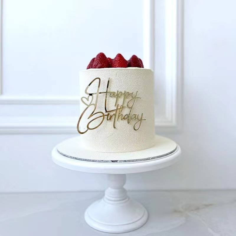 SD3 | Side Acrylic Cake Topper for Birthday & Celebration Cakes