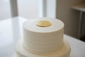 5 pcs Round Acrylic “I Love You” Coins – Cake Topper Decoration