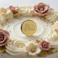 Acrylic Coin Cake Topper – “My Lifeline” Round Design | 5 pcs Set