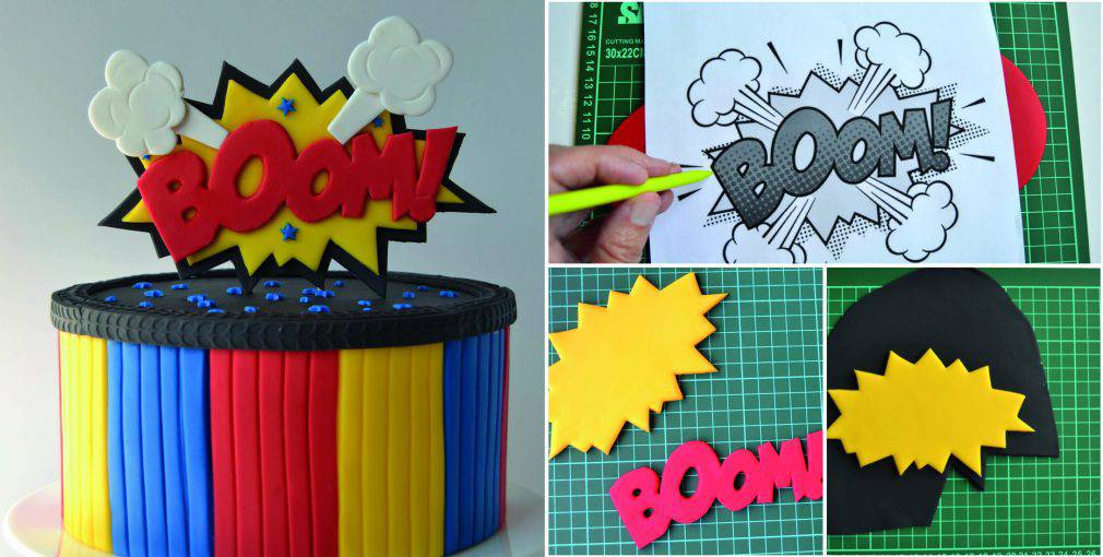 Wow Shape Cake Cutter | Fondant & Sugarcraft Cake Decorating Tool