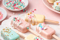 Cakesicle Sticks 50 Pcs | Food Grade Wooden Popsicle Sticks for Cake Pops