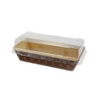 Bakestable Loaf Mould with Lid Brown 6x2 Inch – 200g | Pack of 10 pcs | Cake Baking Mold