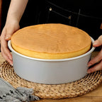 8×3 Inch Aluminium Round Cake Tin | Heavy-Duty Baking Pan