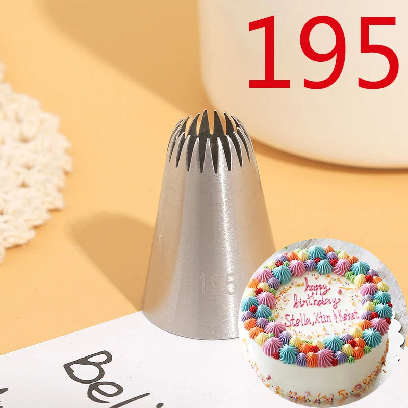 Modak Piping Nozzle for Cake Decoration | Stainless Steel