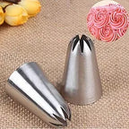 Rose Nozzle 853 – Stainless Steel Flower Piping Tip for Cake Decoration