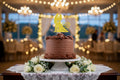Golden Glitter Cake Topper P13 | Sparkling Birthday & Celebration Cake Decor