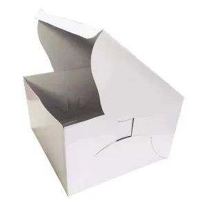10 Pcs 10x10x4 Cake Box  – Regular Duplex Quality (Sada quality)